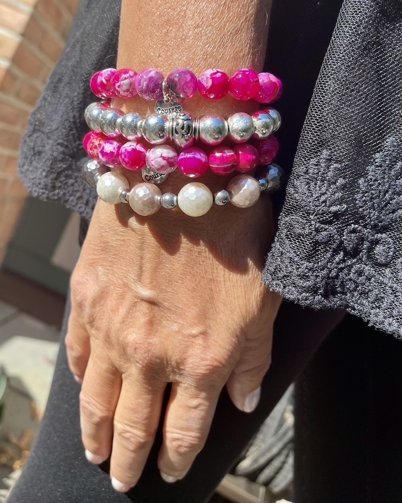 2021-10-19 – Pink Beaded Bracelets