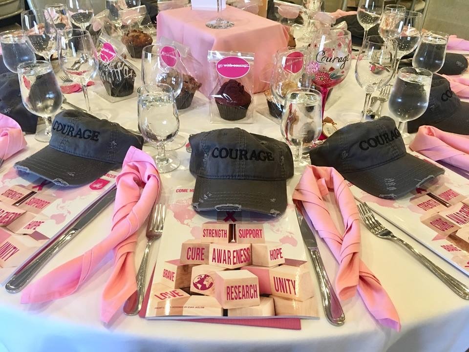 COURAGE HATS on Table